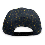 Constellation Symbols Pattern Print Snapback Cap