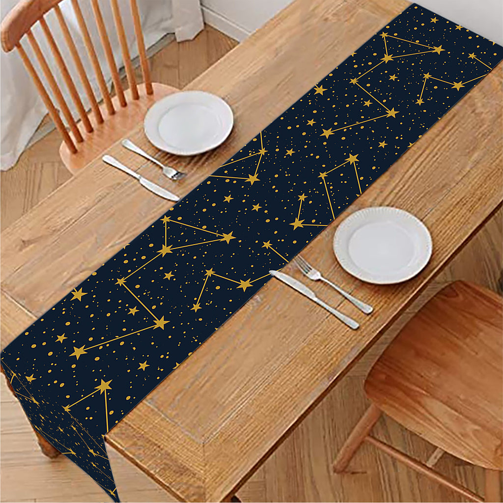 Constellation Symbols Pattern Print Table Runner