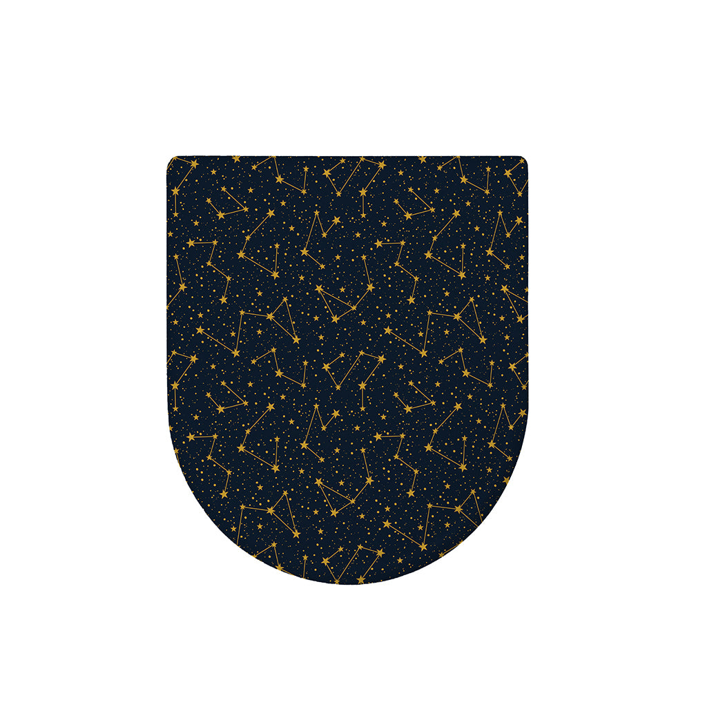 Constellation Symbols Pattern Print Toilet Lid Cover