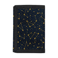 Constellation Symbols Pattern Print Trifold Wallet