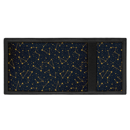 Constellation Symbols Pattern Print Trifold Wallet