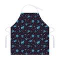 Constellation Zodiac Signs Pattern Print Adjustable Apron