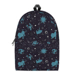 Constellation Zodiac Signs Pattern Print Backpack