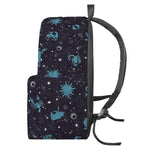 Constellation Zodiac Signs Pattern Print Backpack
