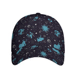 Constellation Zodiac Signs Pattern Print Baseball Cap