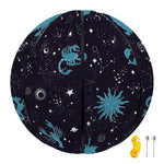 Constellation Zodiac Signs Pattern Print Basketball