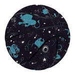 Constellation Zodiac Signs Pattern Print Basketball
