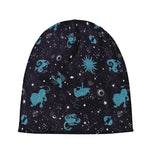 Constellation Zodiac Signs Pattern Print Beanie
