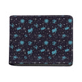 Constellation Zodiac Signs Pattern Print Bifold Wallet