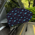 Constellation Zodiac Signs Pattern Print Car Side Mirror Covers