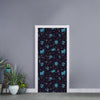 Constellation Zodiac Signs Pattern Print Door Sticker