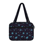 Constellation Zodiac Signs Pattern Print Double Strap Bible Bag