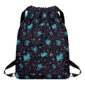 Constellation Zodiac Signs Pattern Print Drawstring Backpack