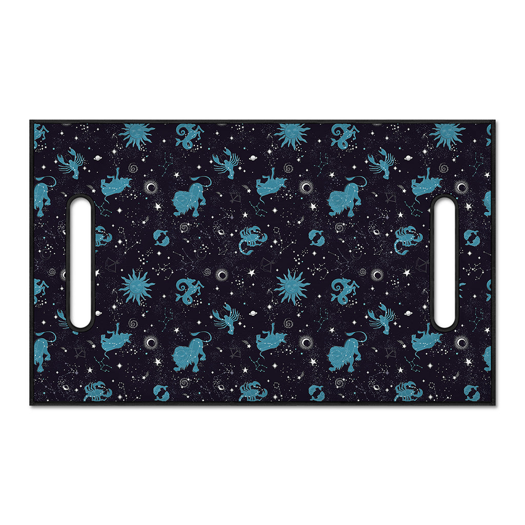 Constellation Zodiac Signs Pattern Print Golf Cart Seat Cover
