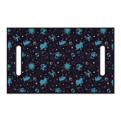 Constellation Zodiac Signs Pattern Print Golf Cart Seat Cover