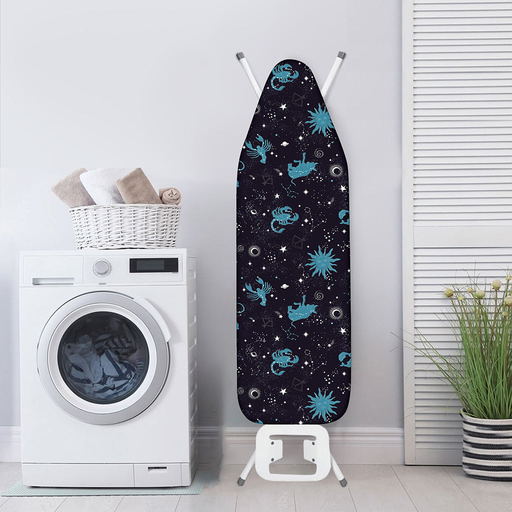Constellation Zodiac Signs Pattern Print Ironing Board Cover