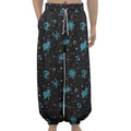 Constellation Zodiac Signs Pattern Print Lantern Pants