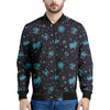 Constellation Zodiac Signs Pattern Print Men's Bomber Jacket