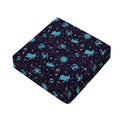 Constellation Zodiac Signs Pattern Print Outdoor Seat Cushion Cover
