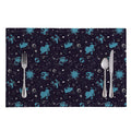 Constellation Zodiac Signs Pattern Print Placemat