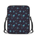 Constellation Zodiac Signs Pattern Print Rectangular Crossbody Bag