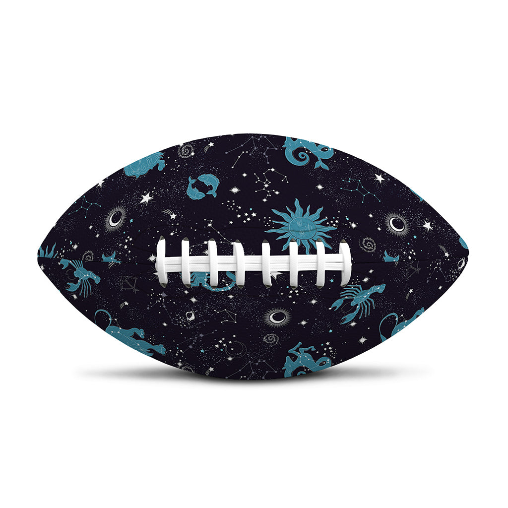 Constellation Zodiac Signs Pattern Print Rugby Ball