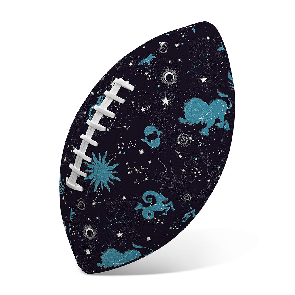 Constellation Zodiac Signs Pattern Print Rugby Ball