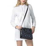 Constellation Zodiac Signs Pattern Print Shoulder Handbag