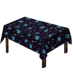 Constellation Zodiac Signs Pattern Print Tablecloth