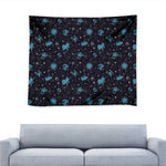 Constellation Zodiac Signs Pattern Print Tapestry