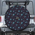Constellation Zodiac Signs Pattern Print Tire Cover With Camera Hole