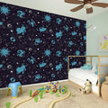Constellation Zodiac Signs Pattern Print Wall Sticker