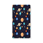 Constellations And Planets Pattern Print Baby Crib Sheet