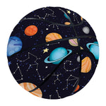 Constellations And Planets Pattern Print Basketball