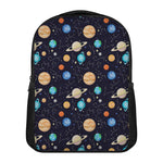 Constellations And Planets Pattern Print Casual Backpack