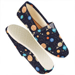 Constellations And Planets Pattern Print Casual Shoes