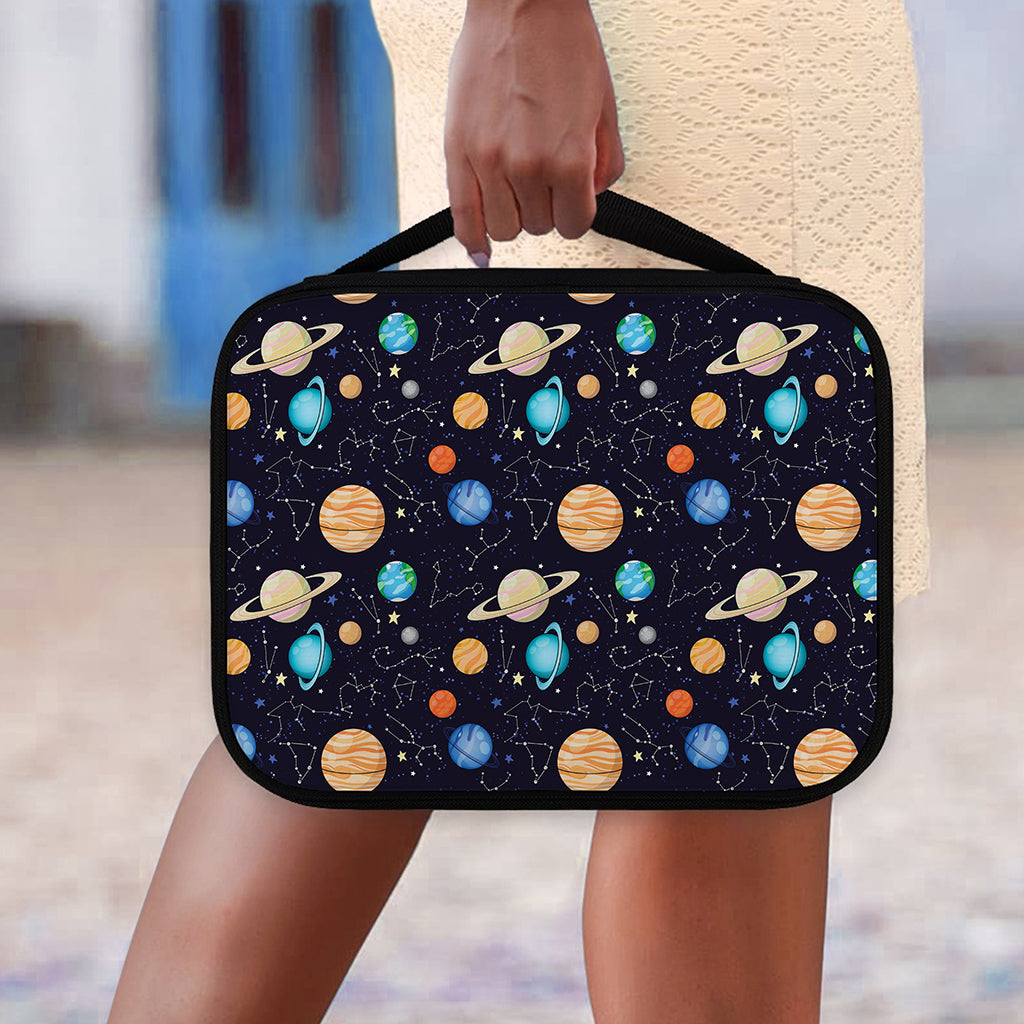 Constellations And Planets Pattern Print Classic Bible Case