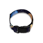 Constellations And Planets Pattern Print Dog Collar