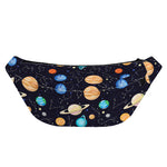 Constellations And Planets Pattern Print Fanny Pack