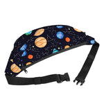 Constellations And Planets Pattern Print Fanny Pack