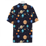 Constellations And Planets Pattern Print Hawaiian Shirt