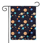 Constellations And Planets Pattern Print House Flag
