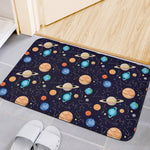 Constellations And Planets Pattern Print Indoor Door Mat