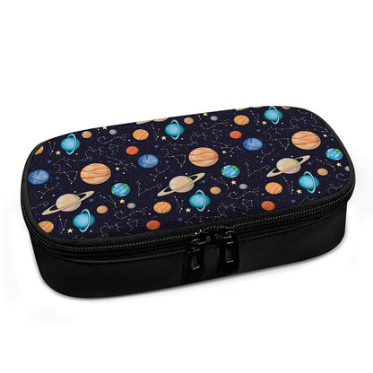 Constellations And Planets Pattern Print Insulin Cooler Travel Case