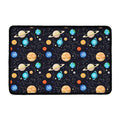 Constellations And Planets Pattern Print Kitchen Mat