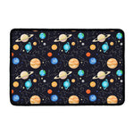 Constellations And Planets Pattern Print Kitchen Mat
