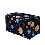 Constellations And Planets Pattern Print Leather Tissue Box Cover