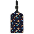 Constellations And Planets Pattern Print Luggage Tag