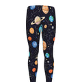 Constellations And Planets Pattern Print Men's Leggings