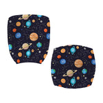 Constellations And Planets Pattern Print Office Chair Cover